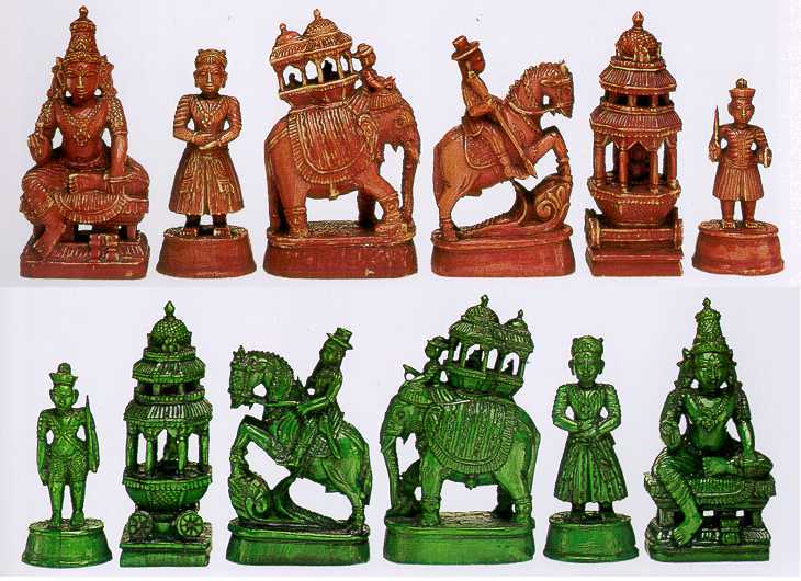 The History of the Chess Pieces